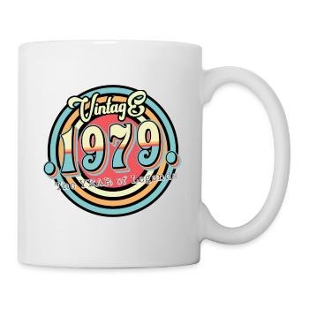 Millésime 1979 - Mug blanc - blanc - Droite