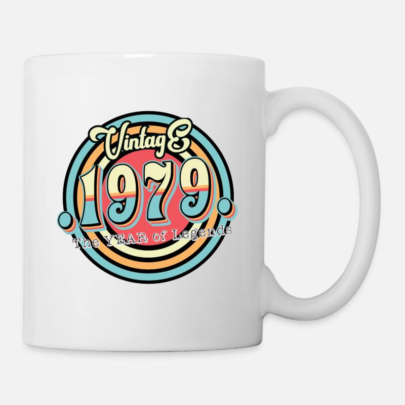 Vintage 1979 - Tasse - Weiß
