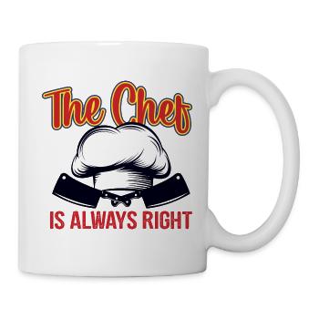 Chef Chef Chefs Kitchen Funny saying - Mug - white - Right