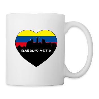 Barquisimeto Venezuela Flag Skyline Travel Souveni - Mug - white - Right