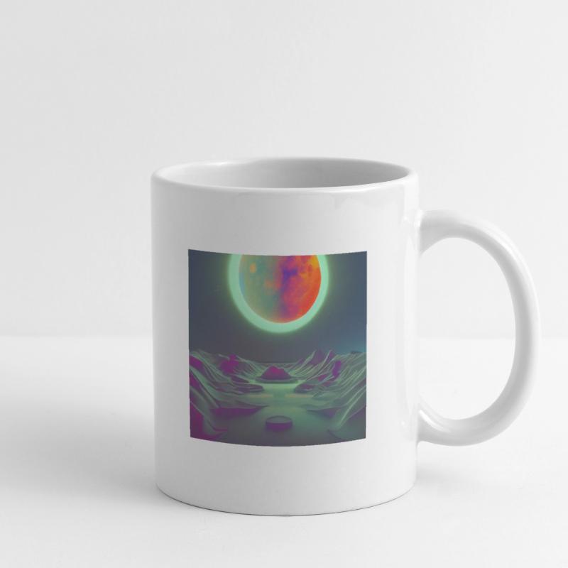 Solar Eclipse On An Exoplanet Mug