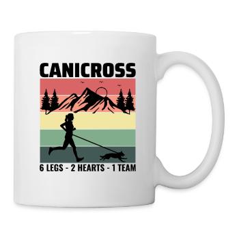 Canicross Trail Running Dog Sport Outdoor Hobby - Mug - white - Right