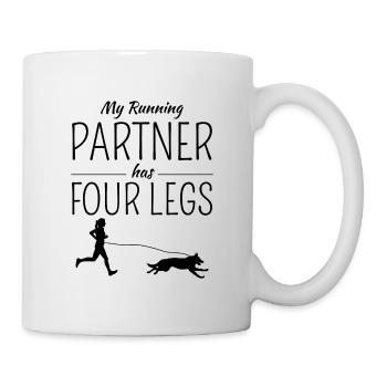 Canicross Trail Running Dog Sport Outdoor Hobby - Mug - white - Right