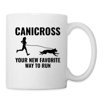 Canicross Trail Running Dog Sport Outdoor Hobby - Mug - white - Right