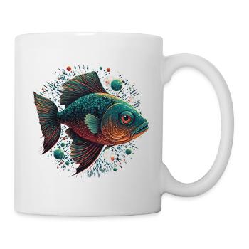 Fish Love - Mug - white - Right