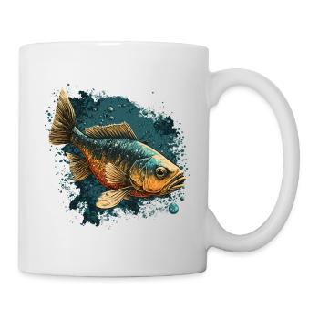 Bass Fish - Mug - white - Right