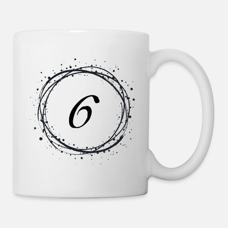 6 - Tasse - Weiß