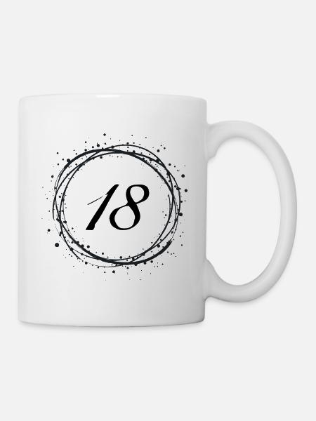 18 - Tasse - Weiß