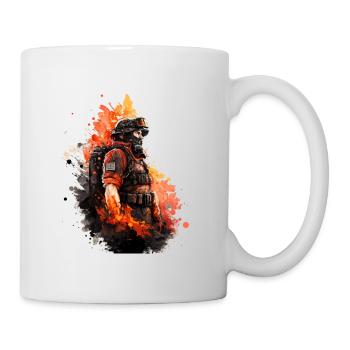 Heroes in Uniform: Fireman - Mug - white - Right
