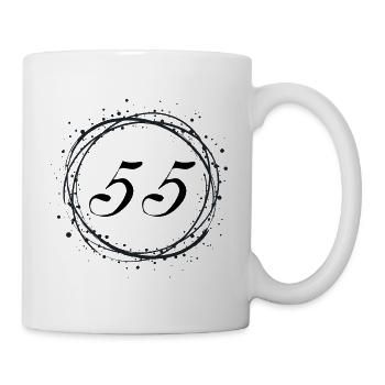 55 - Tasse - Weiß - Rechts
