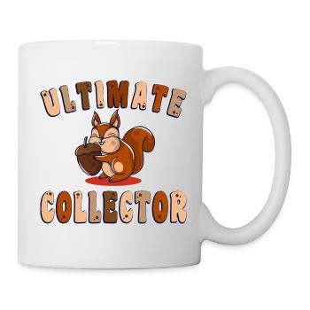 Funny Squirrel Lover Ultimate Nut Collector Gift - Mug - white - Right