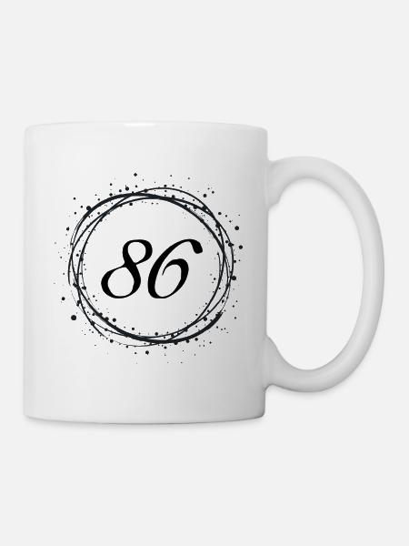 86 - Tasse - Weiß