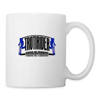 Trotirider made in France - Mug blanc - blanc - Droite