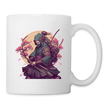 silent assassin, Japanese ninja - Mug - white - Right