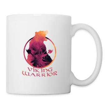 Wikingerkrieger - Tasse - Weiß - Rechts