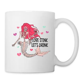 Horror Valentinstag Lustig T-Shirt Geschenkidee - Tasse - Weiß - Rechts
