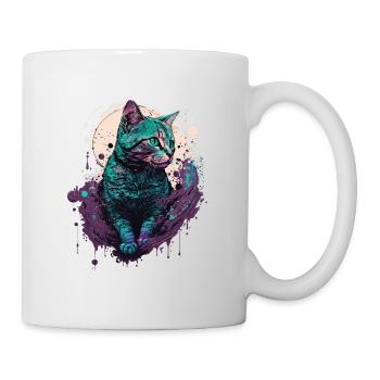 Cut Cat - Mug - white - Right
