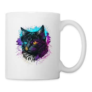 Produzent Katze - Tasse - Weiß - Rechts