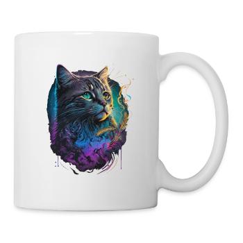 Festival Cat - Mug - white - Right