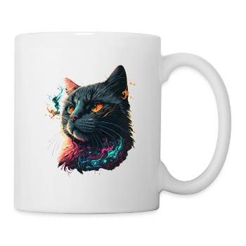 Asiatisch - Tasse - Weiß - Rechts