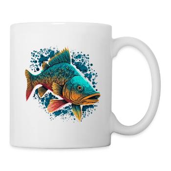 River Fish - Mug - white - Right