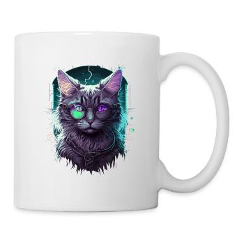 Sky High Cat - Mug - white - Right