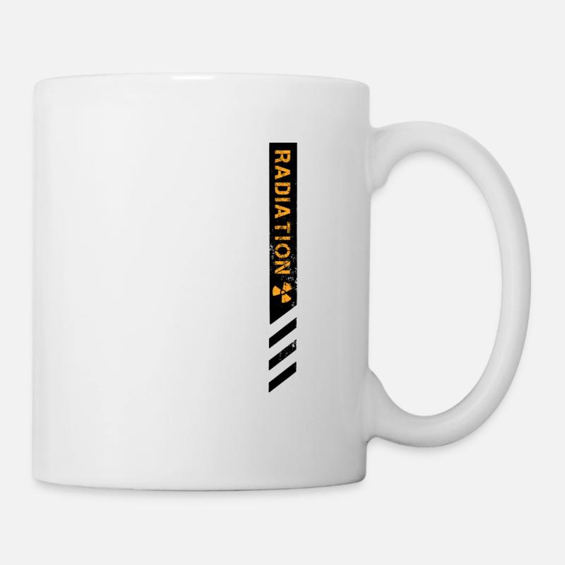Strahlungsbanner - Tasse - Weiß