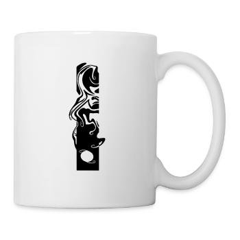 Ursprüngliches abstraktes Design - Tasse - Weiß - Rechts