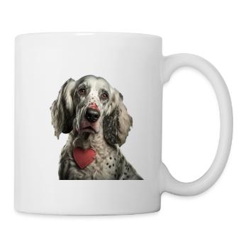 Deutsch Setter Valentine's Day - Mug - white - Right