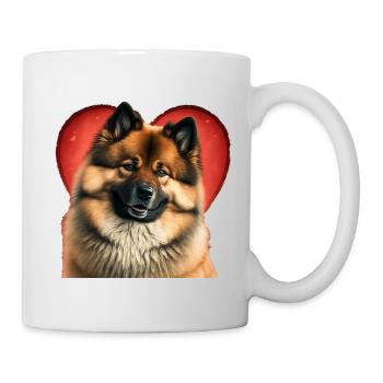 Eurasier Valentine's Day - Mug - white - Right