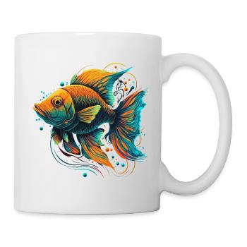 Golden Fish - Mug - white - Right
