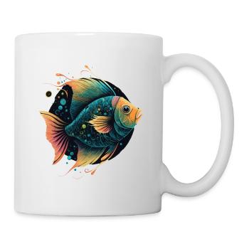 Vintage Fish Illustration - Mug - white - Right