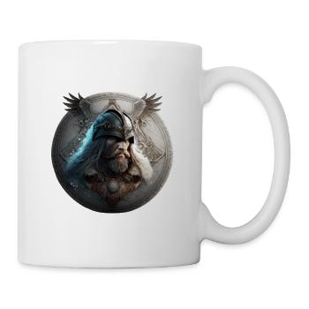 Wikinger - Tasse - Weiß - Rechts