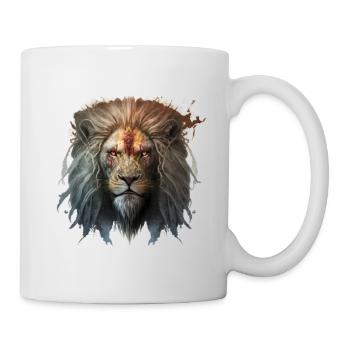 Löwe der Untoten - Tasse - Weiß - Rechts