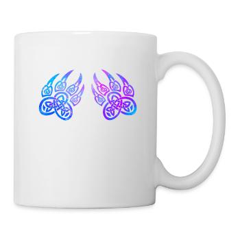 Fenrir Nordischer Wolf Wikinger Mythologie - Tasse - Weiß - Rechts