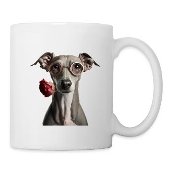 Italian Greyhound Valentins Tag - Tasse - Weiß - Rechts