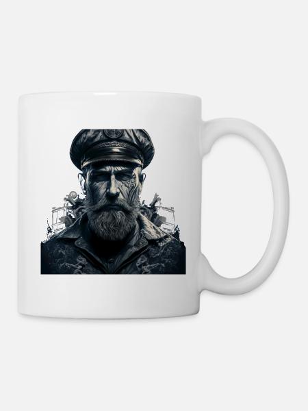 Die Schönheit der Seefahrt, segeln Kapitän Nautik - Tasse - Weiß