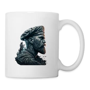Die Schönheit der Seefahrt, segeln Kapitän Nautik - Tasse - Weiß - Rechts