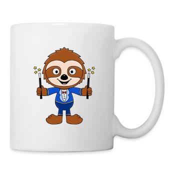 ZAUBERER - FAULTIER - TIER - KIND - BABY - Tasse - Weiß - Rechts