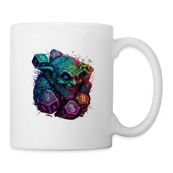 Chaos and Color: The Troll of LoL - Mug - white - Right