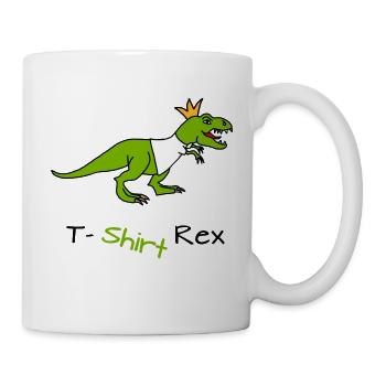T-Shirt Rex - Mug blanc - blanc - Droite