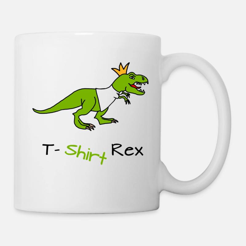 T-Shirt Rex - Tasse - Weiß