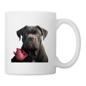 Cane Corso Saint-Valentin - Mug blanc - blanc - Droite