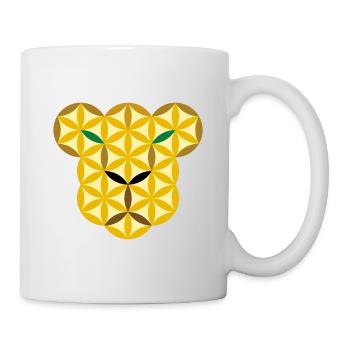 Lionceau de la vie gr/e - Mug blanc - blanc - Droite