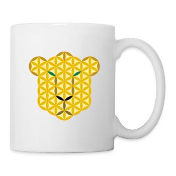 Léopard de Vie Gr/E - Mug blanc - blanc - Droite