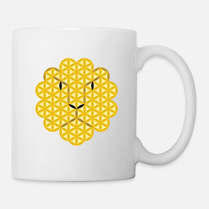 Löwe des Lebens - SMLBEV - Tasse - Weiß