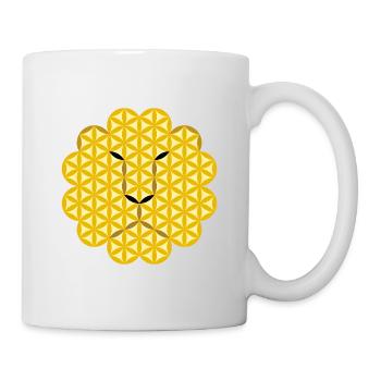 Lion de Vie - Alpha - Mug blanc - blanc - Droite
