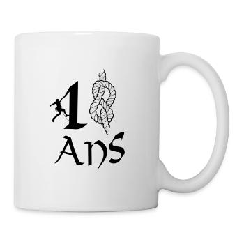 18 Jahre Jubiläums-Spezialkletterer - Tasse - Weiß - Rechts