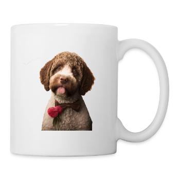 Lagotto Romagnolo Valentins Tag - Tasse - Weiß - Rechts