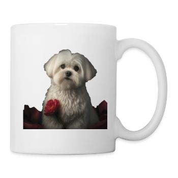 Malteser Valentins Tag - Tasse - Weiß - Rechts